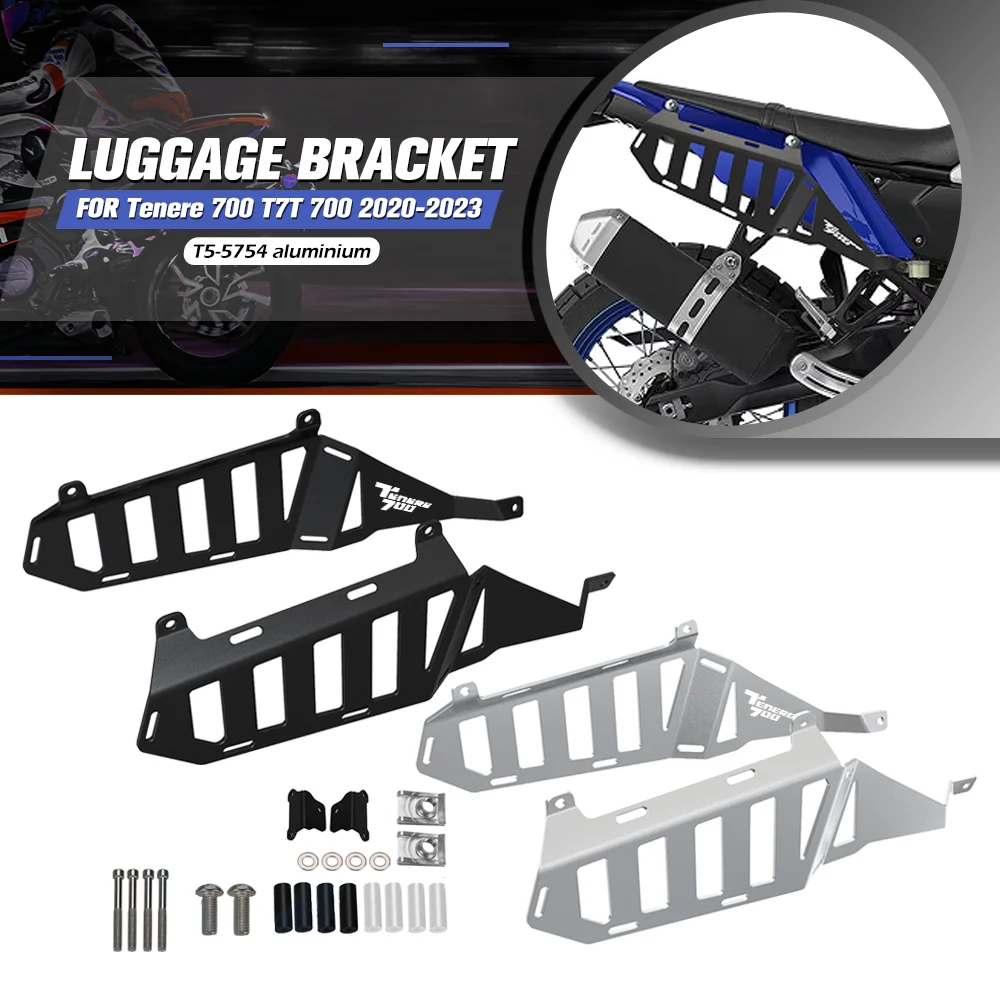 FOR Yamaha Tenere 700/T7/T700 Rally 2020-2024 Side Panniers Rack Fit Motorcycle Saddlebag Support Bar Mount Bracket Tenere700
FOR Yamaha Tenere 700/T7/T700 Rally 2020-2024 Side Panniers Rack Fit Motorcycle Saddlebag Support Bar Mount Bracket Tenere700