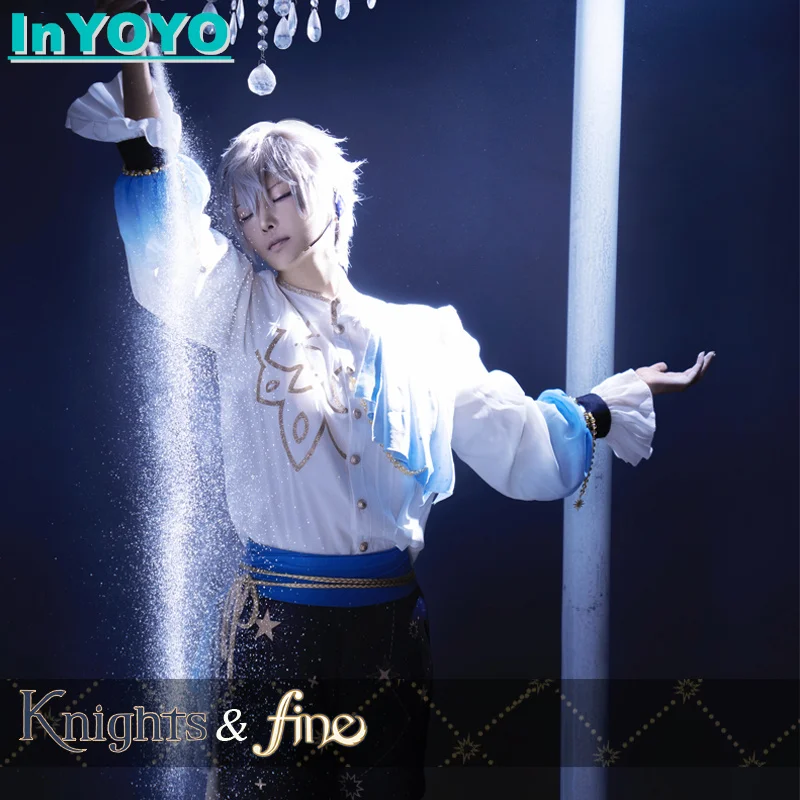 InYOYO Fine Knights Cosplay Costume Ensemble Stars Starlight Parade Game Suit Handsome Uniform Halloween Party Role Play Outfit
InYOYO Fine Knights Cosplay Costume Ensemble Stars Starlight Parade Game Suit Handsome Uniform Halloween Party Role Play Outfit