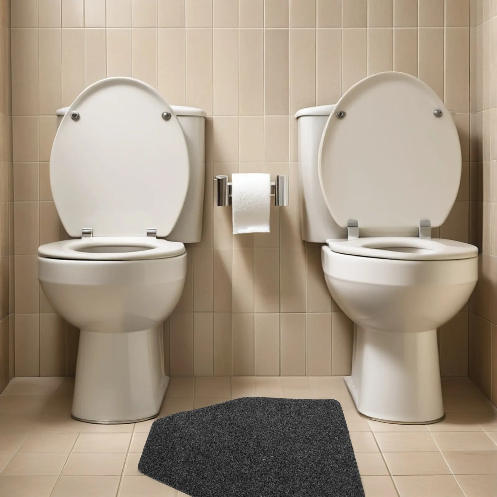 6Pcs Urinal Floor Mats Bathroom Water Absorbent Anti-Splash Nonslip Washable Urinal Pads for Public Restroom Office Home
6Pcs Urinal Floor Mats Bathroom Water Absorbent Anti-Splash Nonslip Washable Urinal Pads for Public Restroom Office Home