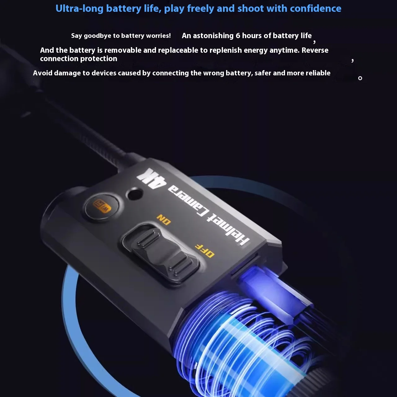 Камера для шлема RunCam, головной рекордер 4K, длительный срок службы батареи, встроенный WIFI, 90 градусов
Камера для шлема RunCam, головной рекордер 4K, длительный срок службы батареи, встроенный WIFI, 90 градусов