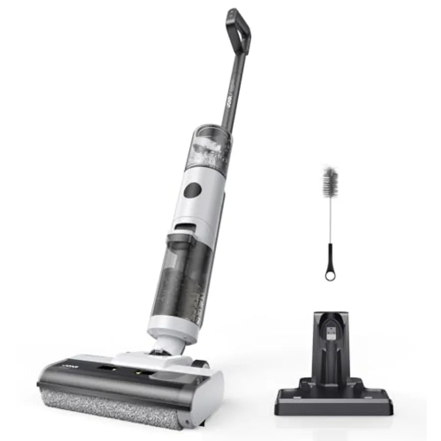 Cordless Wet Dry Vacuum Cleaner for Hard Floors with One Click Self-Cleaning 0.1 Inch Edge Cleaning Effective on Dust Spills an
Cordless Wet Dry Vacuum Cleaner for Hard Floors with One Click Self-Cleaning 0.1 Inch Edge Cleaning Effective on Dust Spills an