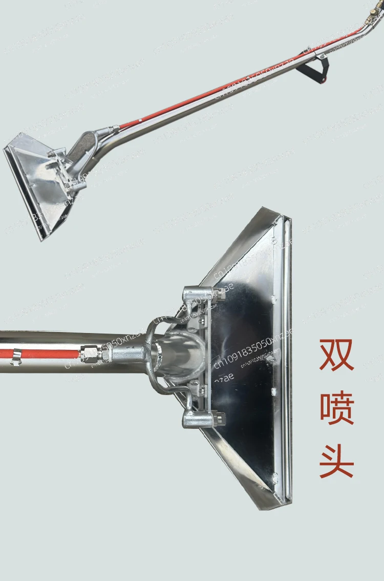 Carpet steam spray pumping integrated cleaning machine connection long lying head stainless steel vacuum cleaner accessories
Carpet steam spray pumping integrated cleaning machine connection long lying head stainless steel vacuum cleaner accessories