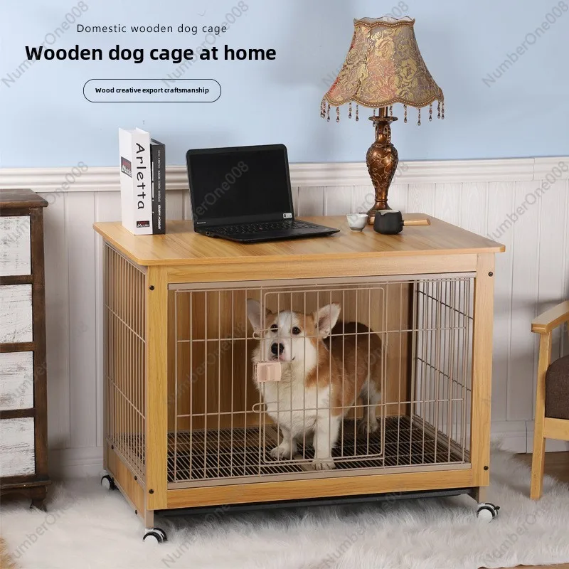 Furniture Dog Cage Dog Box Modern Wooden Steel Wire Pet Large Kennel Cat House Cat Cage Pet House Pet
Furniture Dog Cage Dog Box Modern Wooden Steel Wire Pet Large Kennel Cat House Cat Cage Pet House Pet