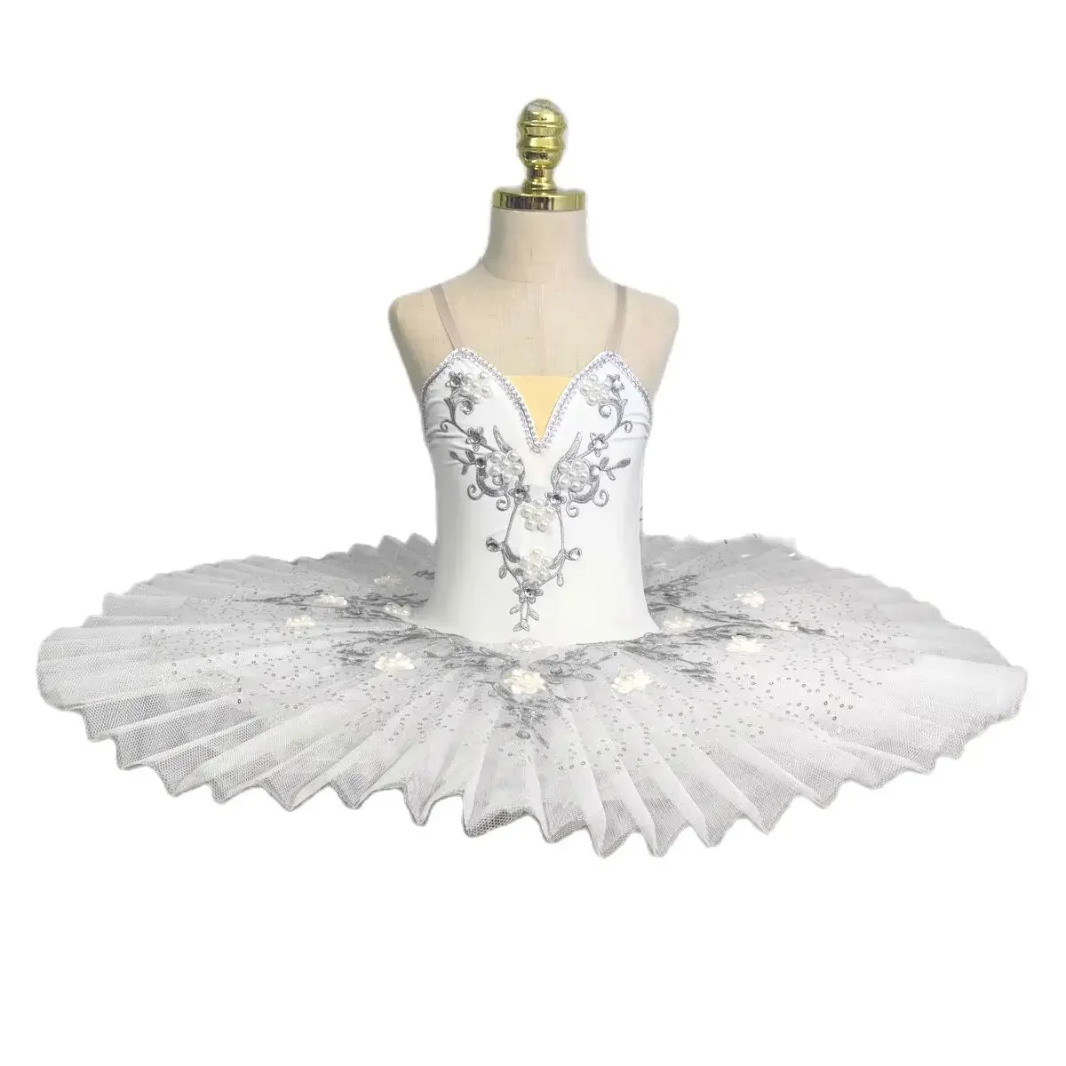 White Seuqined Children Ballet Tutu Dress Swan Lake Girl Dancing Costumes Ballet Adulto Ballerina Ballet Outfit For Girls
White Seuqined Children Ballet Tutu Dress Swan Lake Girl Dancing Costumes Ballet Adulto Ballerina Ballet Outfit For Girls
