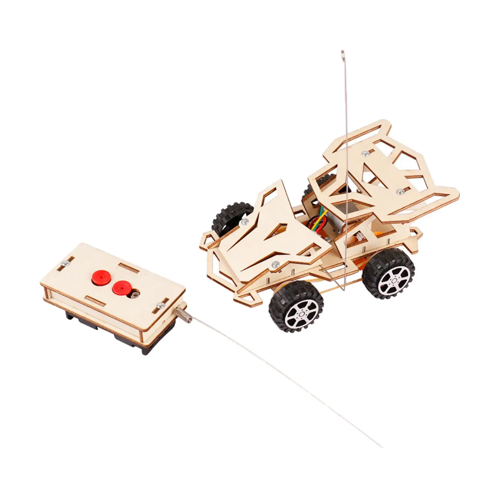 DIY Assembly Remote Control Car Model , Novelty Educational science Craft Model , Wooden Building for Teaching Prop, Learning
DIY Assembly Remote Control Car Model , Novelty Educational science Craft Model , Wooden Building for Teaching Prop, Learning