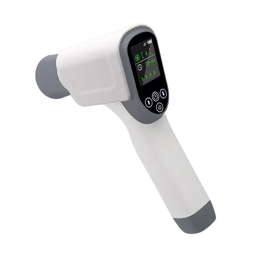 KM302 Portable handheld ultrasound therapy device effective pain relief joint soft tissue injury treatment adjustable use time
KM302 Portable handheld ultrasound therapy device effective pain relief joint soft tissue injury treatment adjustable use time