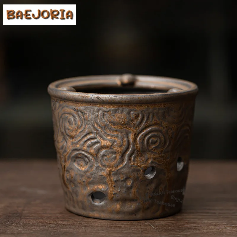 Gilt Iron Glaze Tea Warmer Holder Flat Heater Candle Heater Stove Household Kettle Stand Baked Milk Jar Carbon Furnace Teapots
Gilt Iron Glaze Tea Warmer Holder Flat Heater Candle Heater Stove Household Kettle Stand Baked Milk Jar Carbon Furnace Teapots