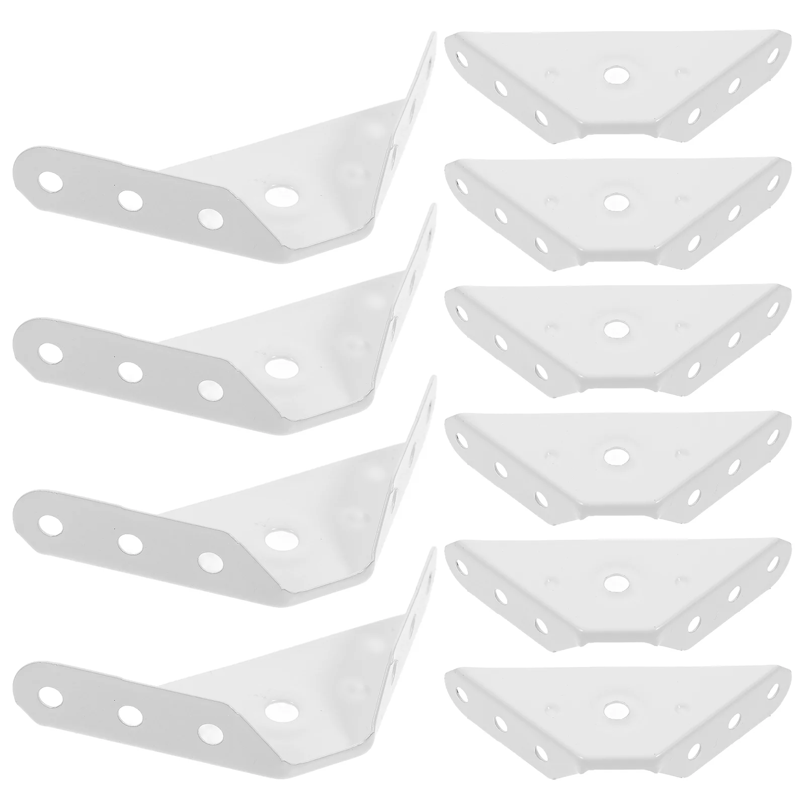 20 Pcs Furniture Hardware Corner Code Braces Shelf Brackets for Angle Accessories Stainless Steel
20 Pcs Furniture Hardware Corner Code Braces Shelf Brackets for Angle Accessories Stainless Steel