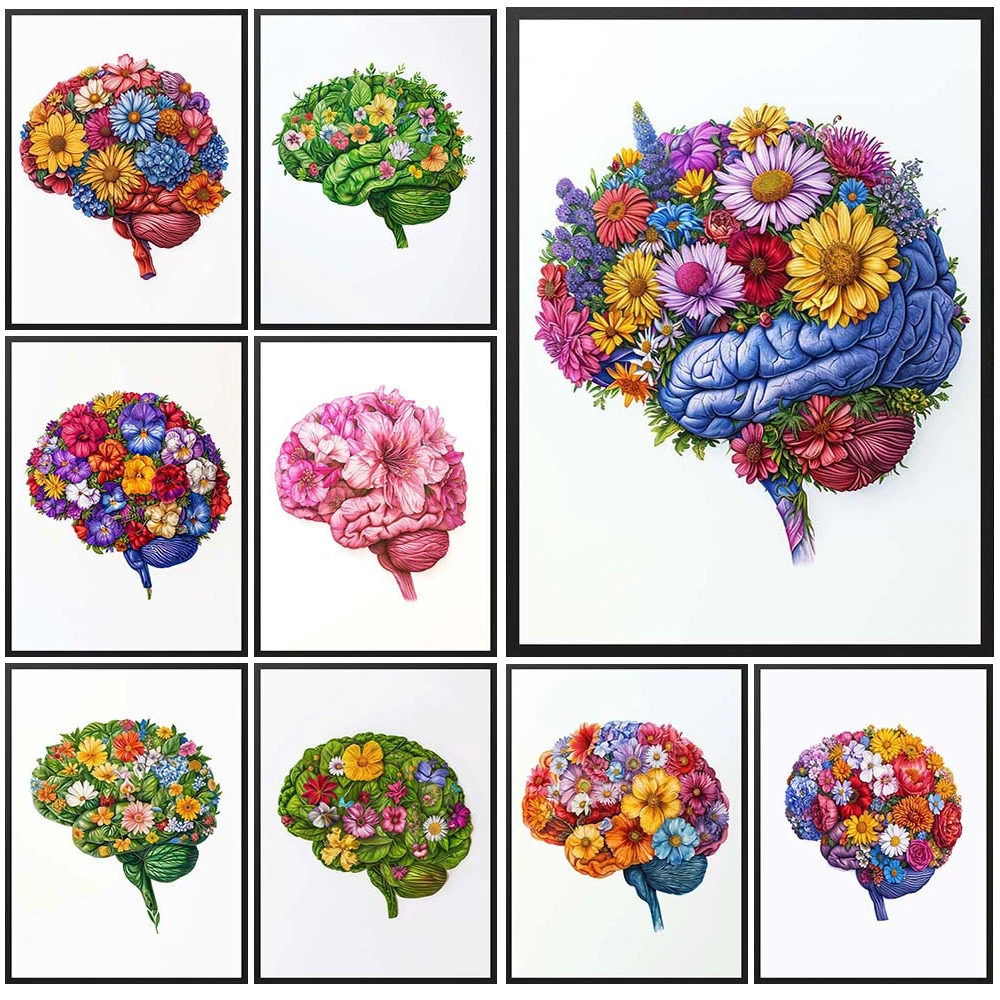Flowers Brain Anatomy Medical Science Prints Poster Wall Art Canvas Painting Home Decor Wall Pictures For Living Room Unframed
Flowers Brain Anatomy Medical Science Prints Poster Wall Art Canvas Painting Home Decor Wall Pictures For Living Room Unframed