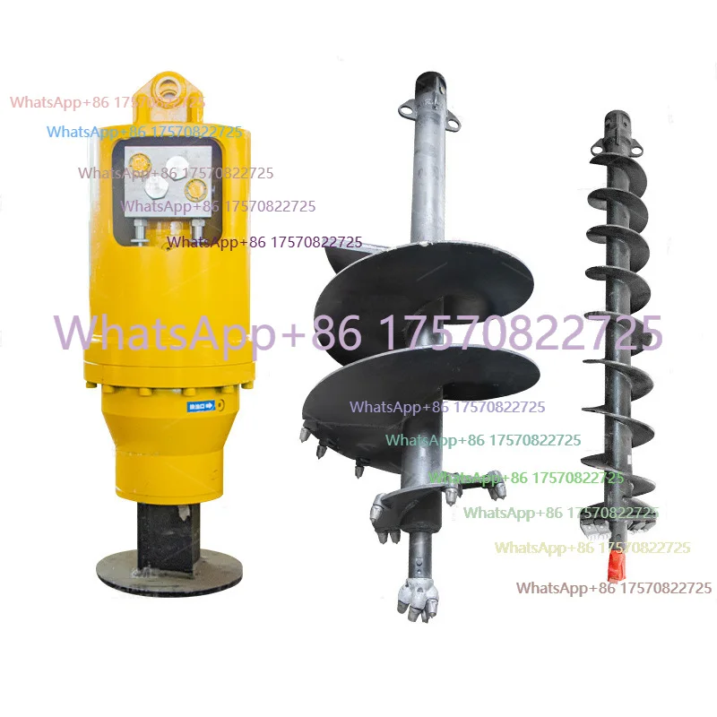 High Torque Hydraulic Earth Auger Drill for Construction and Agriculture
High Torque Hydraulic Earth Auger Drill for Construction and Agriculture