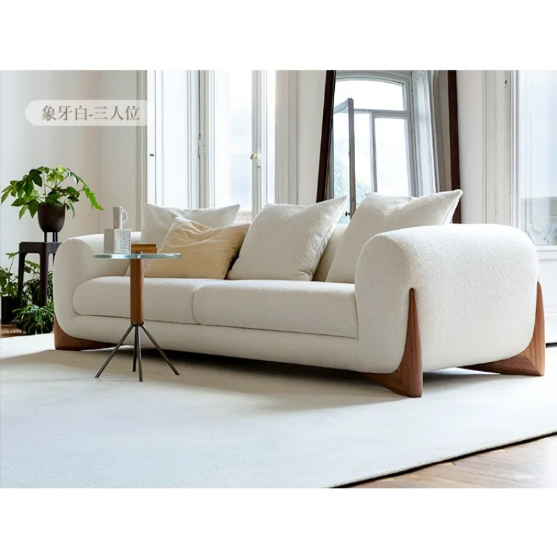 Nordic small apartment fabric log sofa Japanese sofa combination designer furniture living room wabi sabi wind double seat
Nordic small apartment fabric log sofa Japanese sofa combination designer furniture living room wabi sabi wind double seat