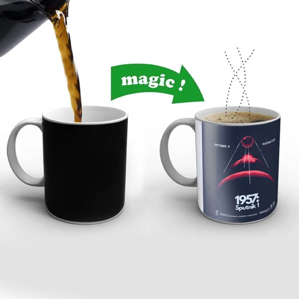 1957 Sputnik 1 Creativity Change Color Chang mug Ceramic mug Hot Coffee Cup Breakfast Cup Mug Friend Gift
1957 Sputnik 1 Creativity Change Color Chang mug Ceramic mug Hot Coffee Cup Breakfast Cup Mug Friend Gift