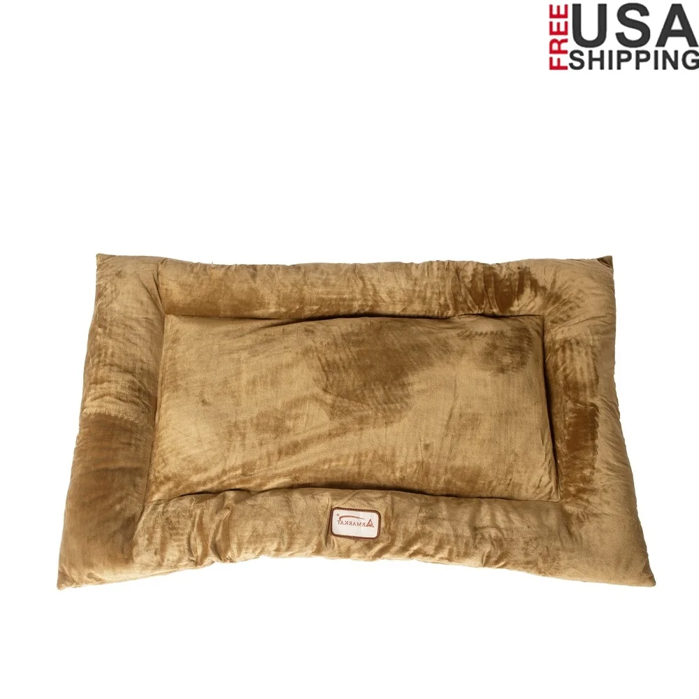 Pet Bed Mat Soft Velvet Filled Machine Washable Extra Thick Poly Fill Dogs Cats 27x19x2.5 Inches Individual Colors
Pet Bed Mat Soft Velvet Filled Machine Washable Extra Thick Poly Fill Dogs Cats 27x19x2.5 Inches Individual Colors