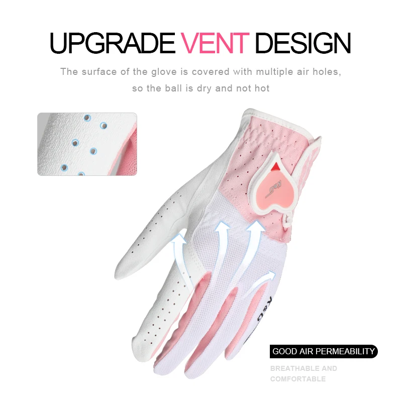 Singelila Golf Gloves Ladies PU Leather Soft Gloves Ladies Non-Slip Pellet Sports Mittens Elegant Right Hand Left Hand Golf AIDS
Singelila Golf Gloves Ladies PU Leather Soft Gloves Ladies Non-Slip Pellet Sports Mittens Elegant Right Hand Left Hand Golf AIDS