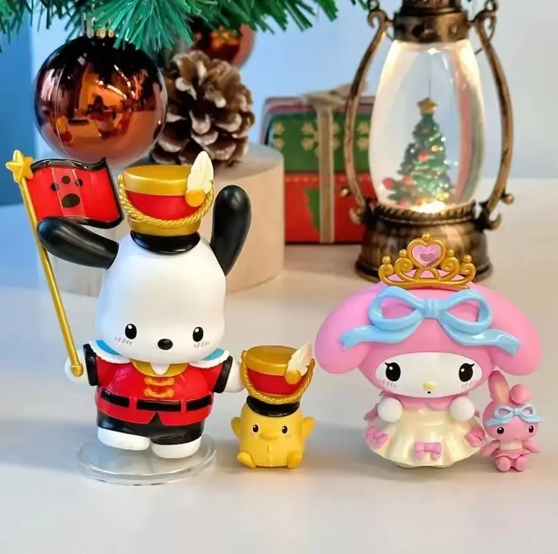 Genuine Sanrio Family Nutcracker Series Blind Box Kuromi My Melody Kt Pachacco Cinnamoroll Pompompurin Kawaii Christmas Gifts
Genuine Sanrio Family Nutcracker Series Blind Box Kuromi My Melody Kt Pachacco Cinnamoroll Pompompurin Kawaii Christmas Gifts