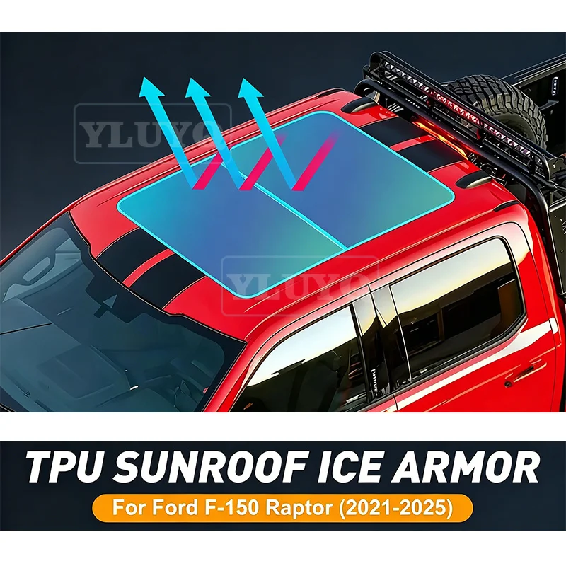 TPU Ice Armor for Ford F150 Raptor F-150 2021 2022 2023 2024 2025 Heat Insulation Car PPF Pre-Cut Car Sunroof Protection Film
TPU Ice Armor for Ford F150 Raptor F-150 2021 2022 2023 2024 2025 Heat Insulation Car PPF Pre-Cut Car Sunroof Protection Film