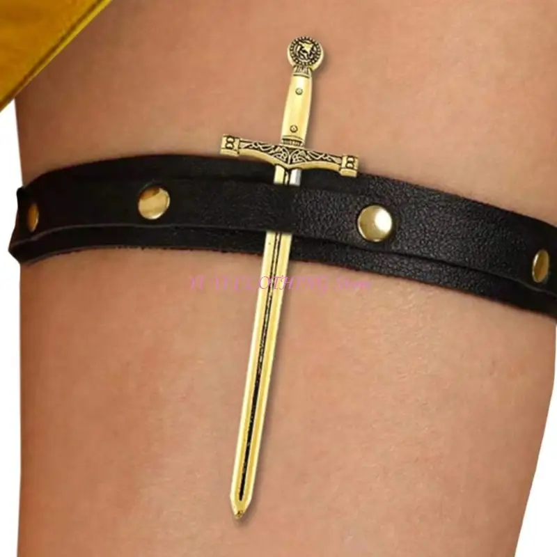 N5KF Adjustable Swords Thigh Harness for Stylish Party Outfits and Cosplay
N5KF Adjustable Swords Thigh Harness for Stylish Party Outfits and Cosplay