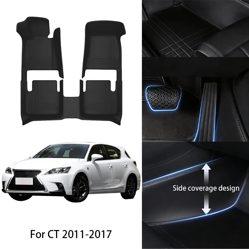 Комплект автомобильных ковриков из искусственной кожи на заказ для Lexus CT 200h, GS250, GS300, IS-C 2008-2018. Роскошный полный комплект аксессуаров для интерьера автомобиля.
Комплект автомобильных ковриков из искусственной кожи на заказ для Lexus CT 200h, GS250, GS300, IS-C 2008-2018. Роскошный полный комплект аксессуаров для интерьера автомобиля.
