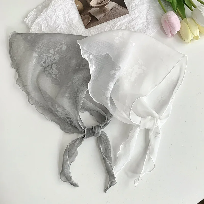 Women's Triangle Headscarf Summer Cottagecore Breathable Solid Color Simple Fashion Versatile Lace Gentle Hair Funny For Girls
Women's Triangle Headscarf Summer Cottagecore Breathable Solid Color Simple Fashion Versatile Lace Gentle Hair Funny For Girls
