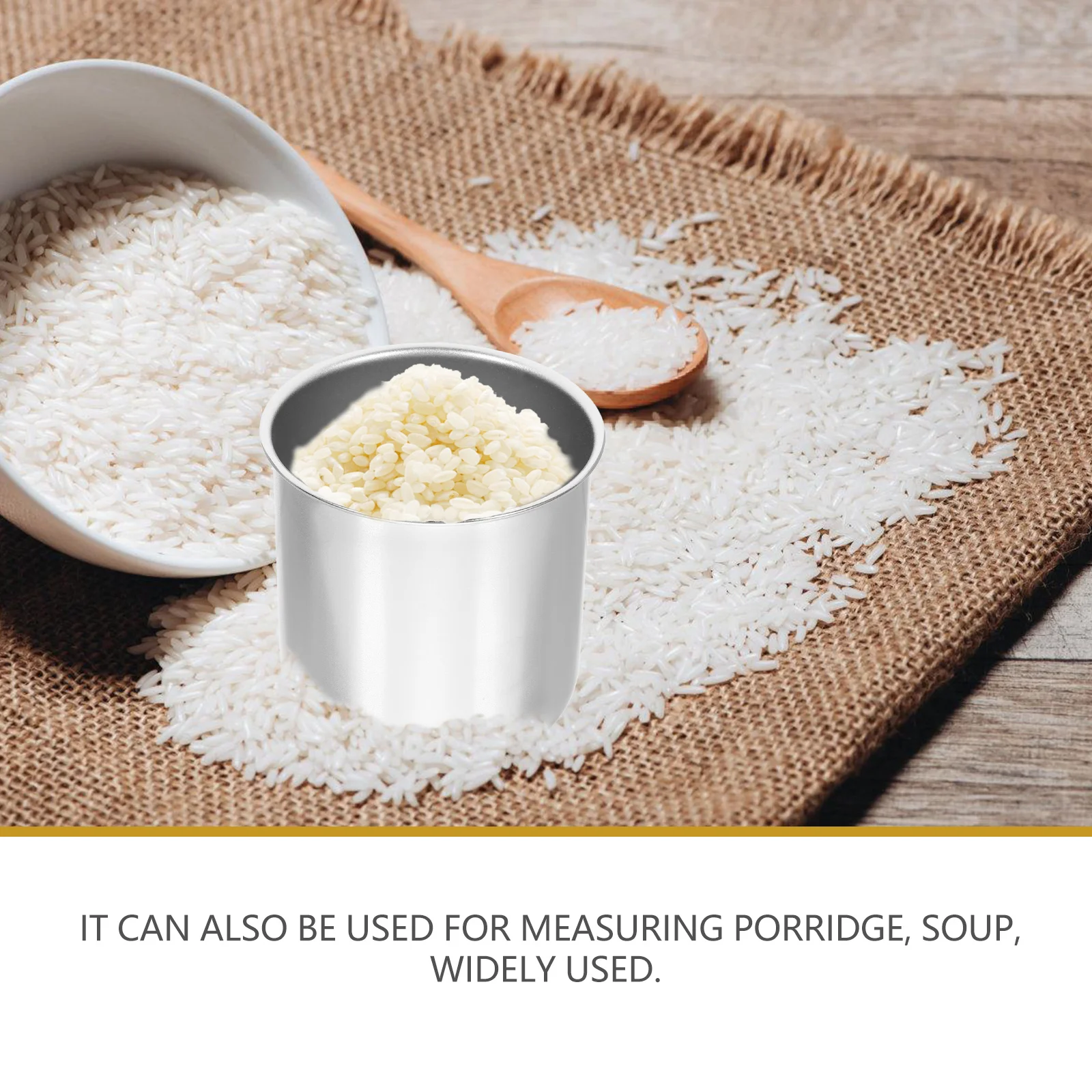 Stainless Steel Rice Measuring Cup 1000Ml Large Capacity Kitchen Measuring Tool For Rice Porridge Soup Flour Syrup
Stainless Steel Rice Measuring Cup 1000Ml Large Capacity Kitchen Measuring Tool For Rice Porridge Soup Flour Syrup