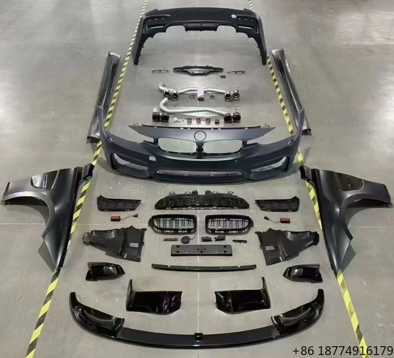 For F30 F35 M3 Whole Body Kit 2012-2019 3Series Car Bumper Fenders Side Skirts Rear Bumper and GTS Style Hood Auto Parts
For F30 F35 M3 Whole Body Kit 2012-2019 3Series Car Bumper Fenders Side Skirts Rear Bumper and GTS Style Hood Auto Parts