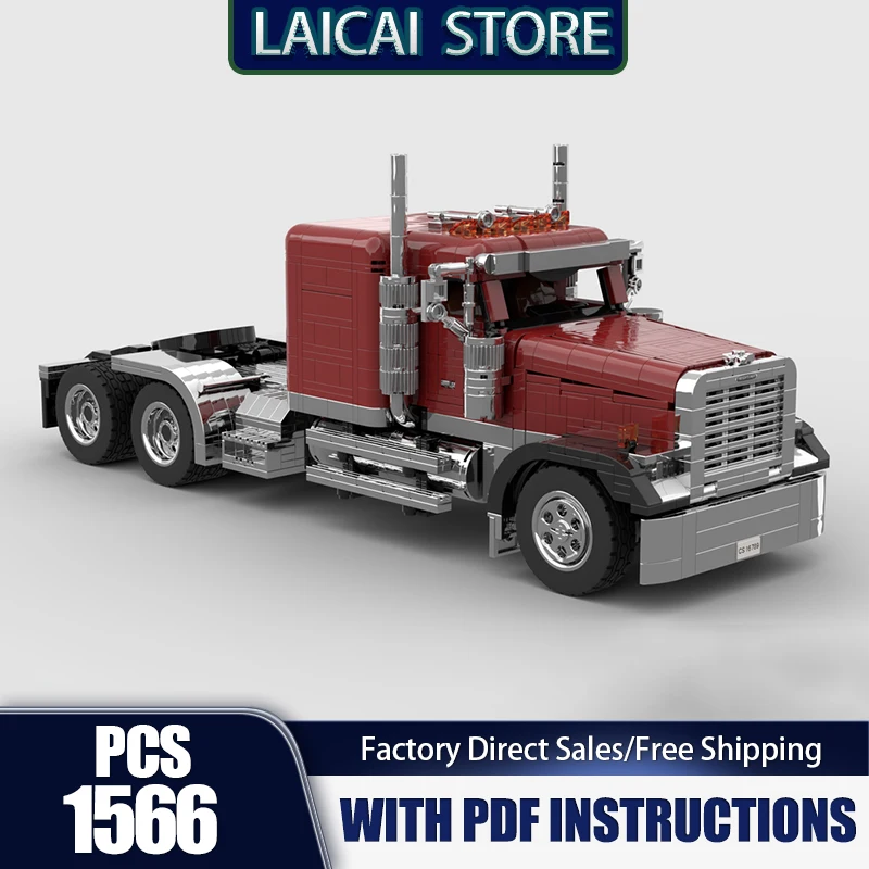 Truck Model Moc Building Bricks RC Truck - Freightliner Model Technology Modular Blocks Gifts Street View Toys DlY Sets Assembly
Truck Model Moc Building Bricks RC Truck - Freightliner Model Technology Modular Blocks Gifts Street View Toys DlY Sets Assembly