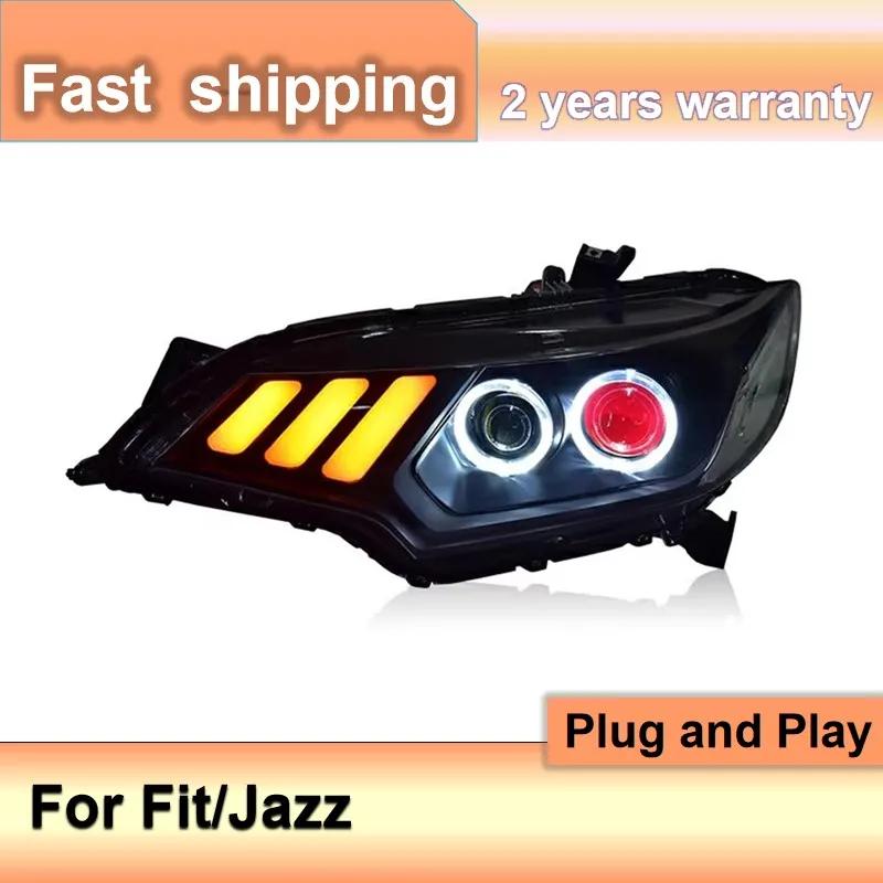 Car Accessories for Honda Fit Headlight 2014-2019 Jazz Headlamp DRL Turn Signal Low High Beam Projector Lens
Car Accessories for Honda Fit Headlight 2014-2019 Jazz Headlamp DRL Turn Signal Low High Beam Projector Lens