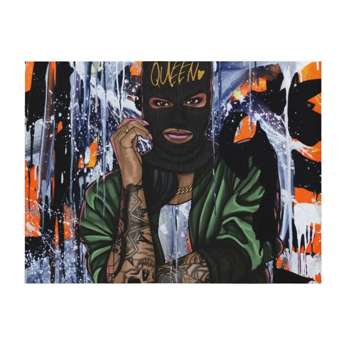 QUEENx2ART Throw Blanket Soft Beds decorative Plaid on the sofa Nap Blankets
QUEENx2ART Throw Blanket Soft Beds decorative Plaid on the sofa Nap Blankets