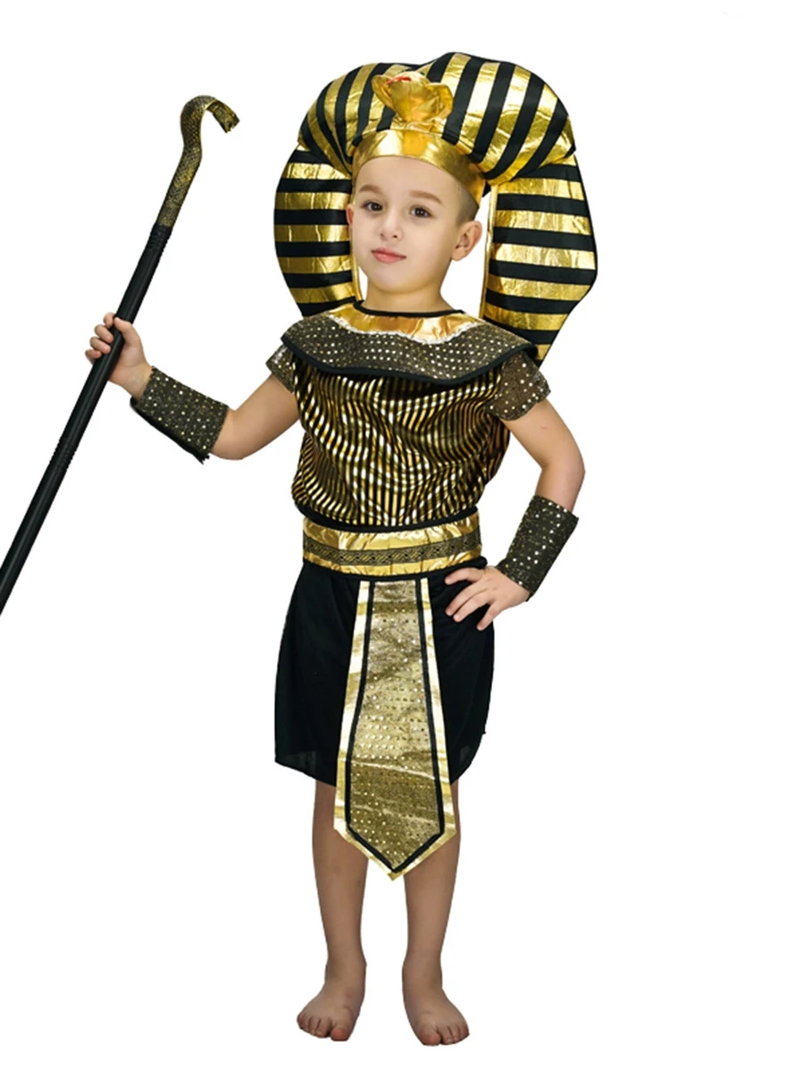 Boys Egyptian Pharaoh Costumes Halloween Egypt Cosplay Outfits Prince Party Clothes Carnival Role Playing Robe Performance Suits
Boys Egyptian Pharaoh Costumes Halloween Egypt Cosplay Outfits Prince Party Clothes Carnival Role Playing Robe Performance Suits