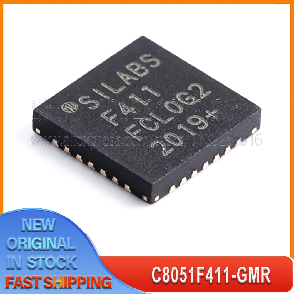 1PCS/LOT C8051F411-GMR SILABS F411 QFN 100% New Spot stock
1PCS/LOT C8051F411-GMR SILABS F411 QFN 100% New Spot stock