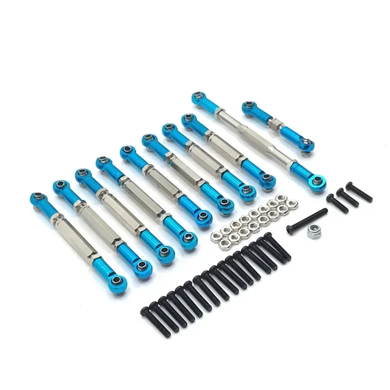 Metal Modification Accessories Adjustable Pull Rod for Henglong WPL Feiyu JJRC 1/16 Upgrade Parts Rc Model Crawler Car
Metal Modification Accessories Adjustable Pull Rod for Henglong WPL Feiyu JJRC 1/16 Upgrade Parts Rc Model Crawler Car