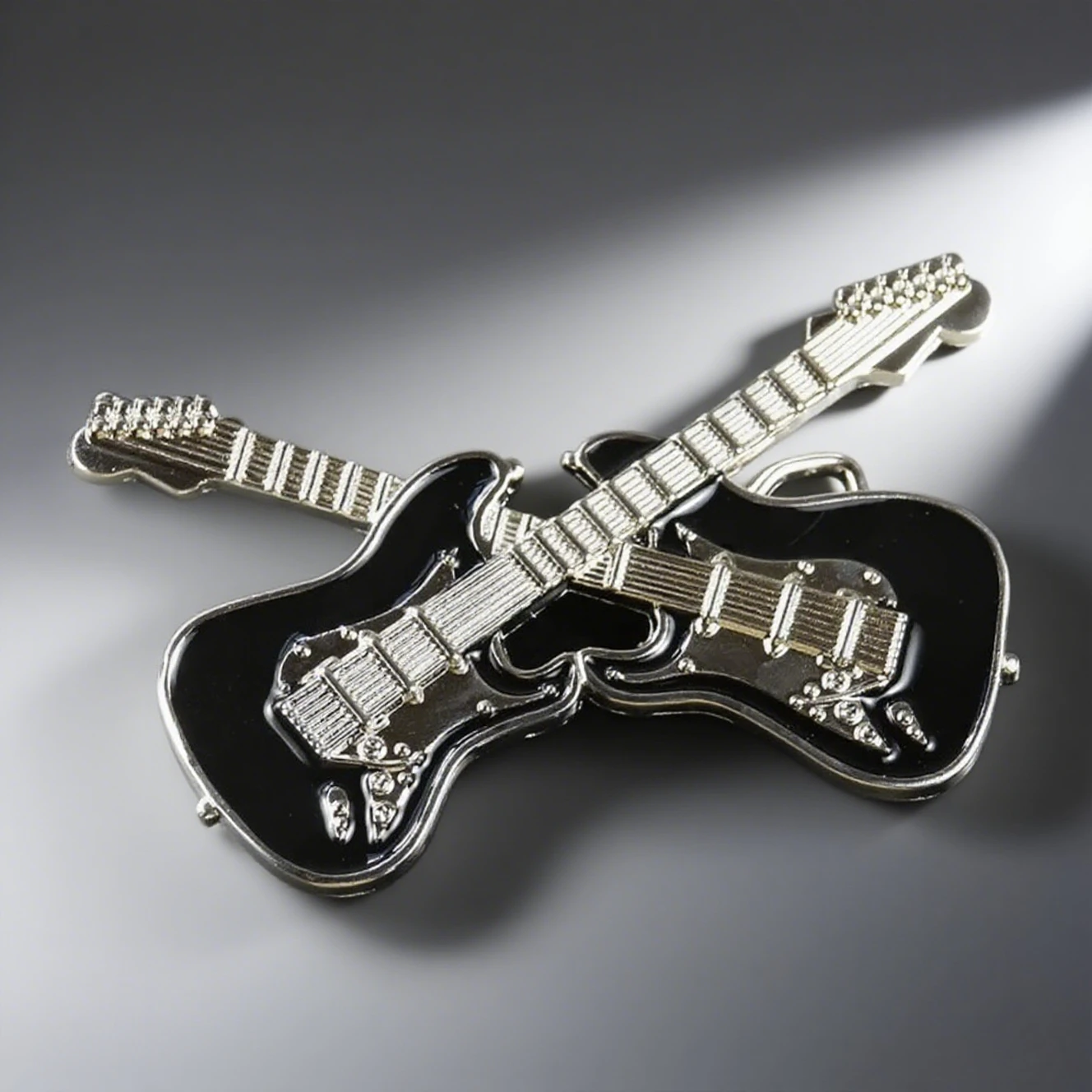 Electric Guitar Belt Buckle Retro Rock Band Music Design Metal Hunting Cowboy Outfit Souvenir Outdoor Waistband Accessory
Electric Guitar Belt Buckle Retro Rock Band Music Design Metal Hunting Cowboy Outfit Souvenir Outdoor Waistband Accessory