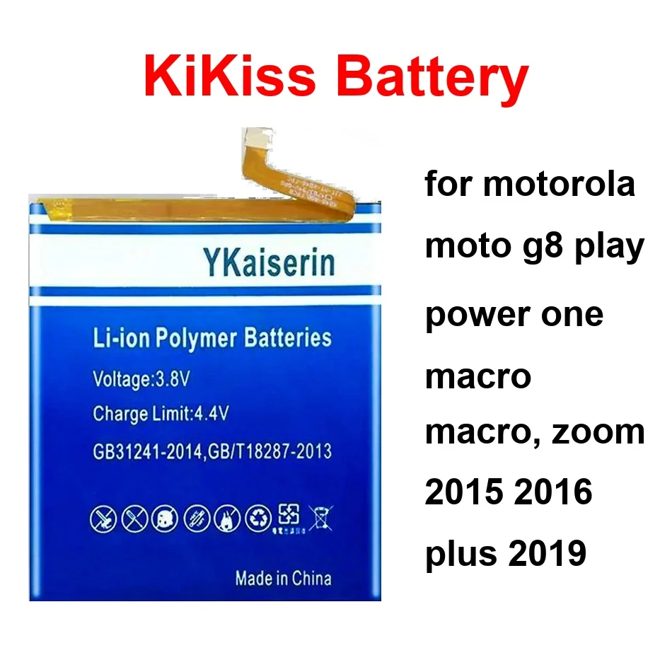 Аккумулятор для мобильного телефона KZ50 KD40 KG40 5000-6150 мАч для Motorola Moto G8 Play Power One Macro Macro, Zoom 2015 2016 Plus 2019
Аккумулятор для мобильного телефона KZ50 KD40 KG40 5000-6150 мАч для Motorola Moto G8 Play Power One Macro Macro, Zoom 2015 2016 Plus 2019