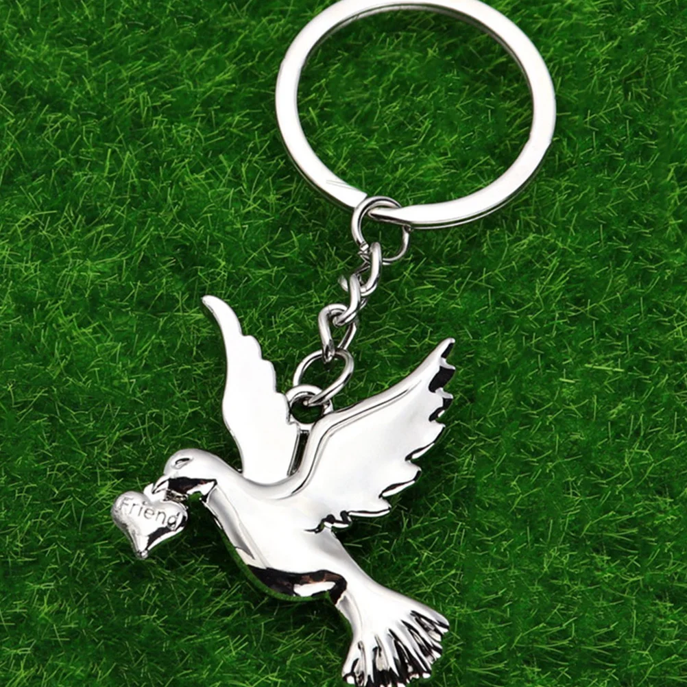 2 Pcs Key Chain Decorative Dove Charm Locket Pigeon Hanging Ornament Festive Gift Keychain Zinc Alloy Delicate
2 Pcs Key Chain Decorative Dove Charm Locket Pigeon Hanging Ornament Festive Gift Keychain Zinc Alloy Delicate