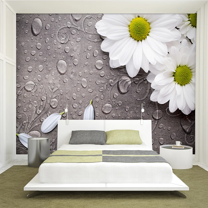 Custom 3D Wallpaper Photo White Flowers Painting TV Background Decorative Large Size Wall Mural for Bedroom Living Room Backdrop
Custom 3D Wallpaper Photo White Flowers Painting TV Background Decorative Large Size Wall Mural for Bedroom Living Room Backdrop