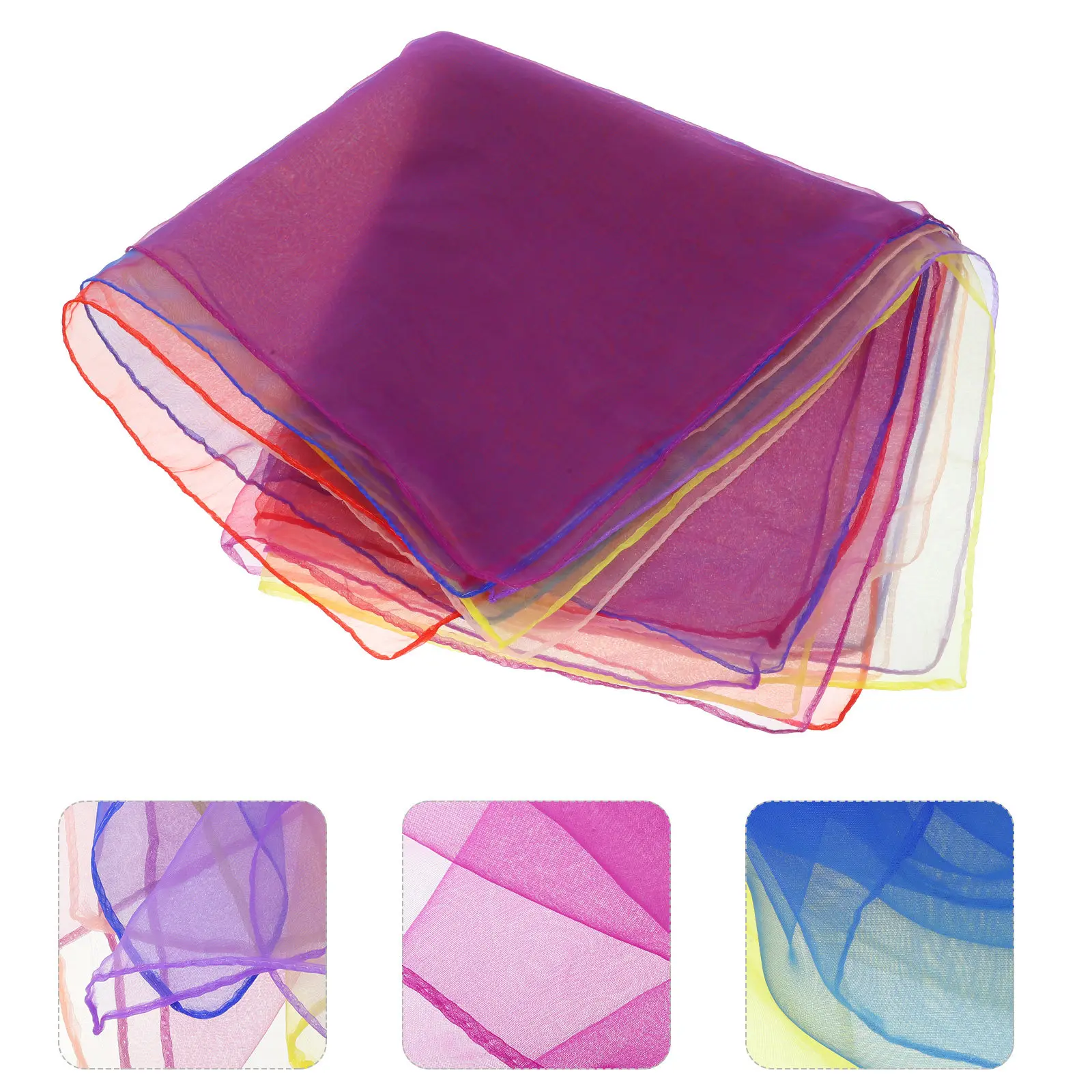 6Pcs Candy Color Dance Scarves for Kids Lightweight Foldable Juggling Scarves Bright Colored Performance Props for Kindergarten
6Pcs Candy Color Dance Scarves for Kids Lightweight Foldable Juggling Scarves Bright Colored Performance Props for Kindergarten