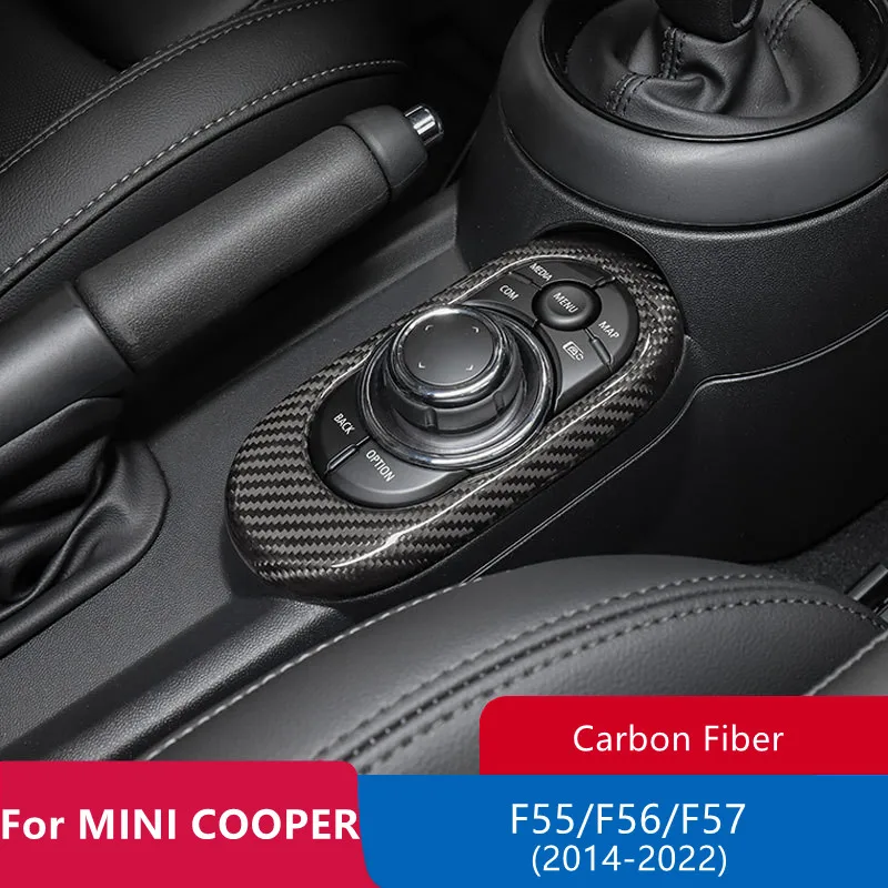 Car Gear Shift Panel Cover Decoration Trim For Carbon Fiber Mini Cooper F55 F56 F57 2014-2022 Auto Multimedia Control Knob Frame
Car Gear Shift Panel Cover Decoration Trim For Carbon Fiber Mini Cooper F55 F56 F57 2014-2022 Auto Multimedia Control Knob Frame