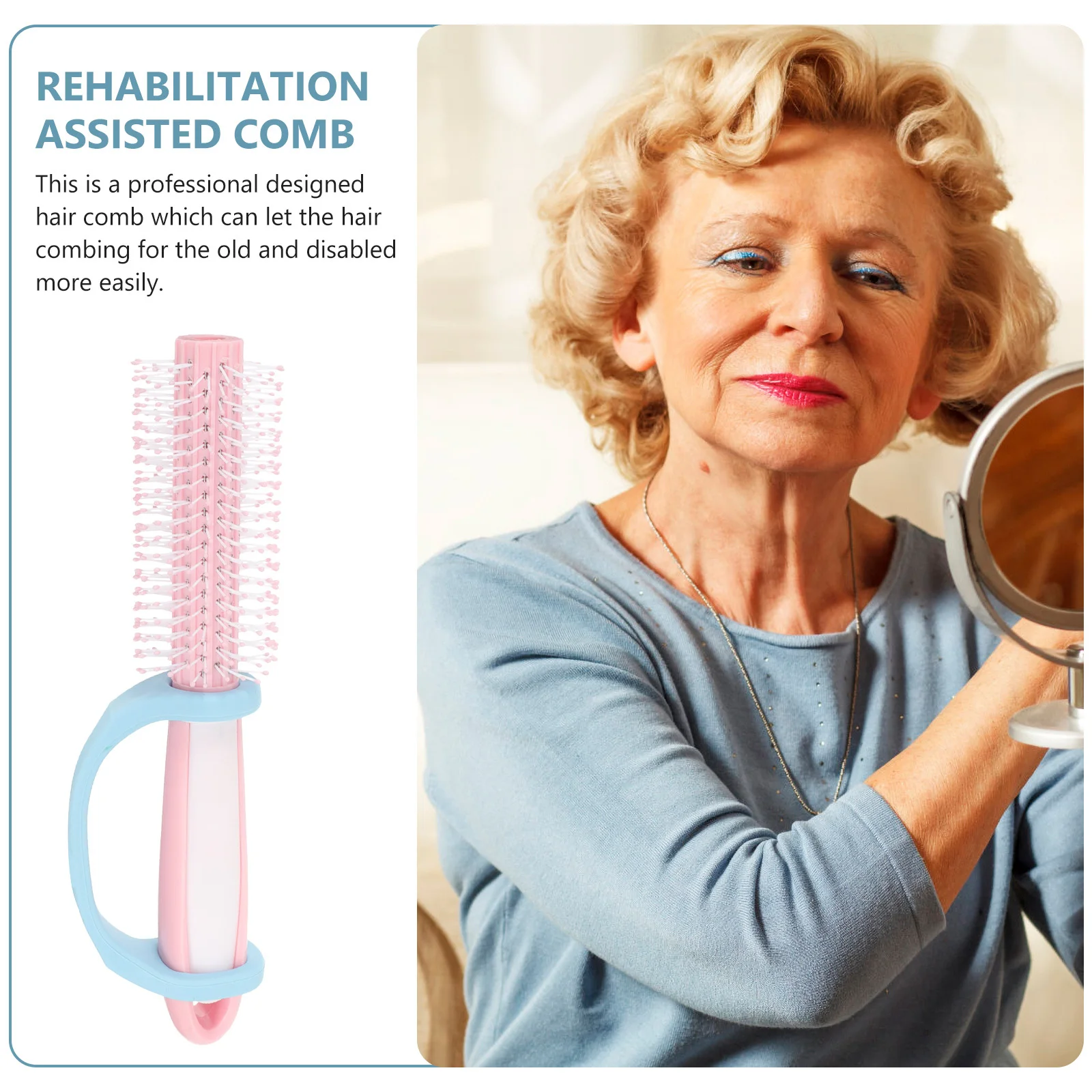 Long Reach Handled Combs Plastic Elderly Comb for The Aged Disabled Compact Multifunctional Durable Lightweight Reusable
Long Reach Handled Combs Plastic Elderly Comb for The Aged Disabled Compact Multifunctional Durable Lightweight Reusable