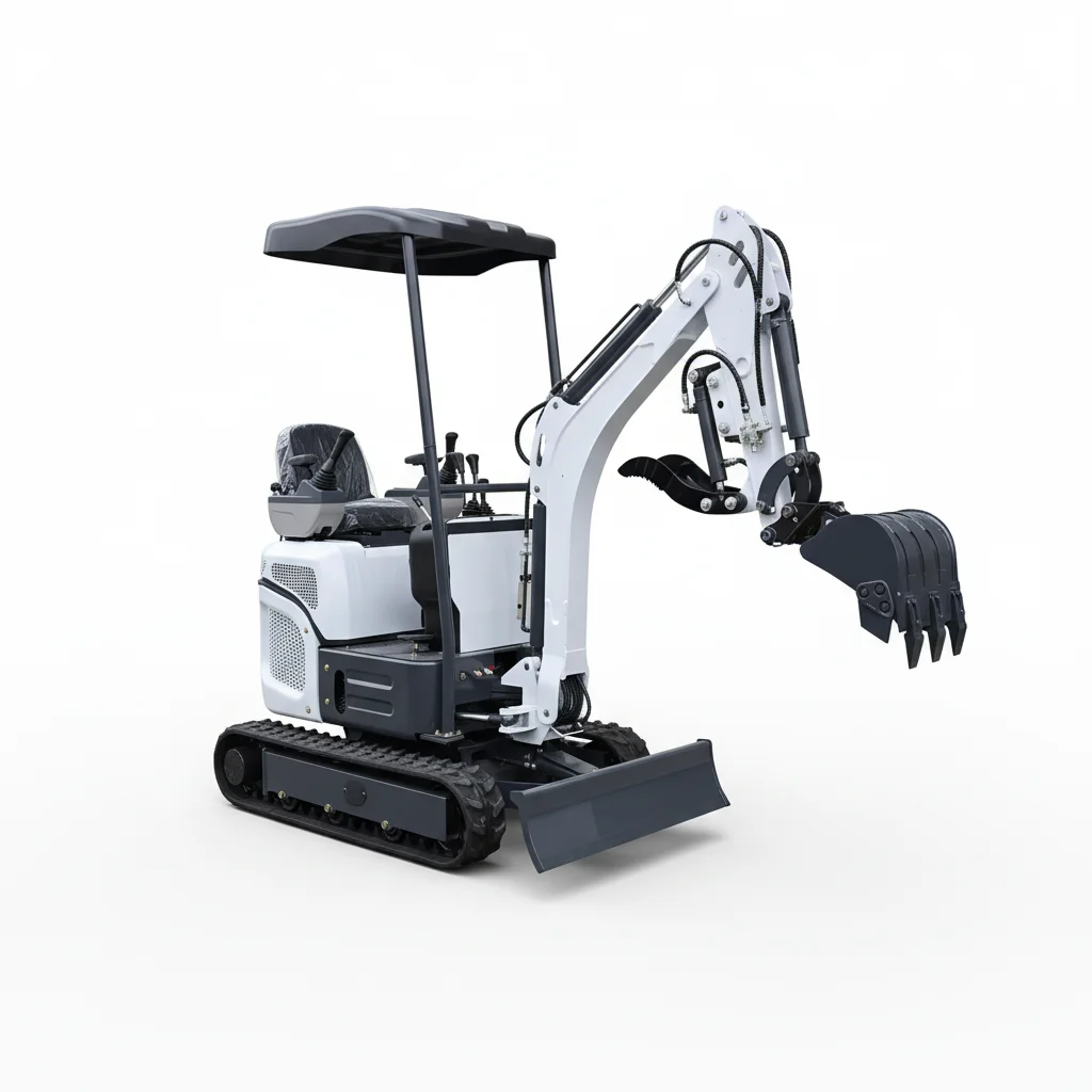 1.7 Ton Mini Crawler Hydraulic Excavator 360° Rotation Compact Digger Farm Construction Machine
1.7 Ton Mini Crawler Hydraulic Excavator 360° Rotation Compact Digger Farm Construction Machine