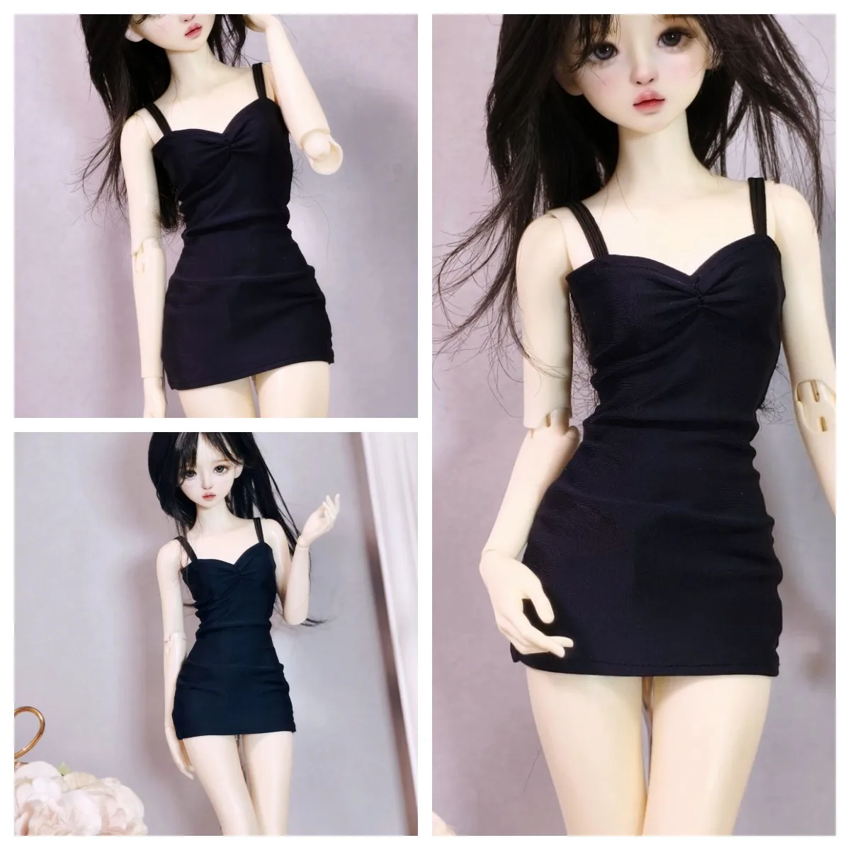 (Customized) Doll's Clothes for 45/60cm Bjd Doll 1/4 1/3 Camisole Dress, Double Shoulder Short Skirt Doll Accessories, No Doll
(Customized) Doll's Clothes for 45/60cm Bjd Doll 1/4 1/3 Camisole Dress, Double Shoulder Short Skirt Doll Accessories, No Doll