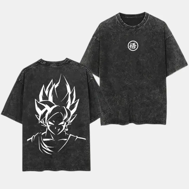 Y2K Anime Graphic T Shirt, Oversized Washed Cotton Streetwear Top
Y2K Anime Graphic T Shirt, Oversized Washed Cotton Streetwear Top