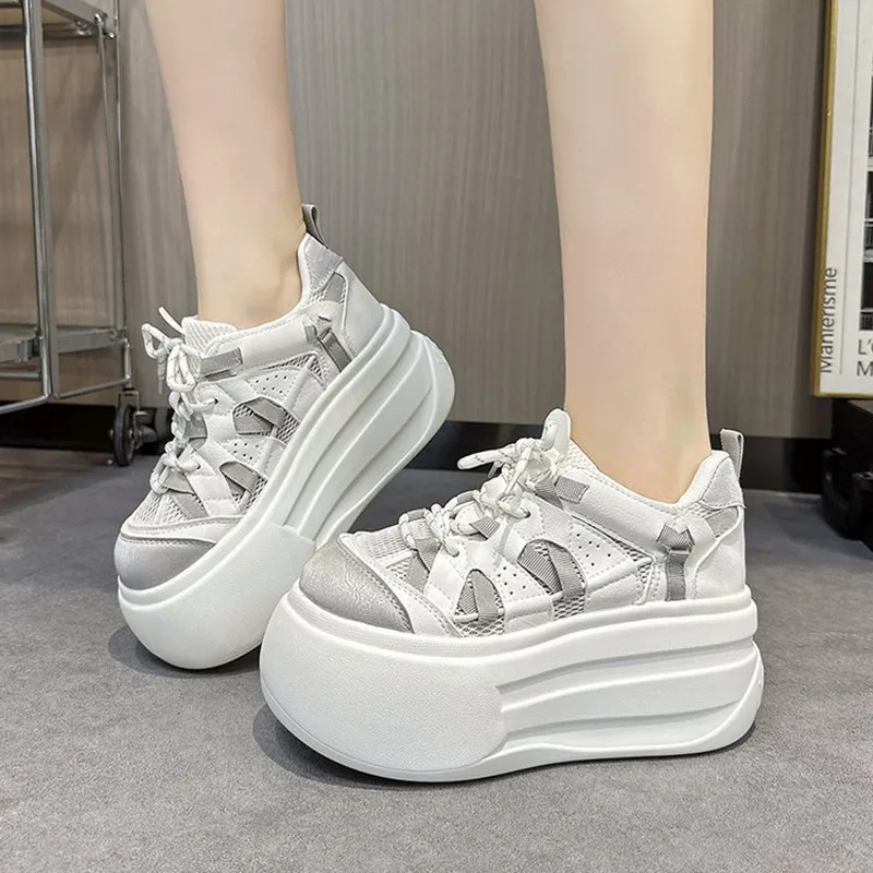 7.5CM 2026 Women Autumn Breathable Mesh Sneakers Female Casual Comfortable Sports Shoes New Ladies Chunky Shoes Zapatos De Mujer
7.5CM 2026 Women Autumn Breathable Mesh Sneakers Female Casual Comfortable Sports Shoes New Ladies Chunky Shoes Zapatos De Mujer