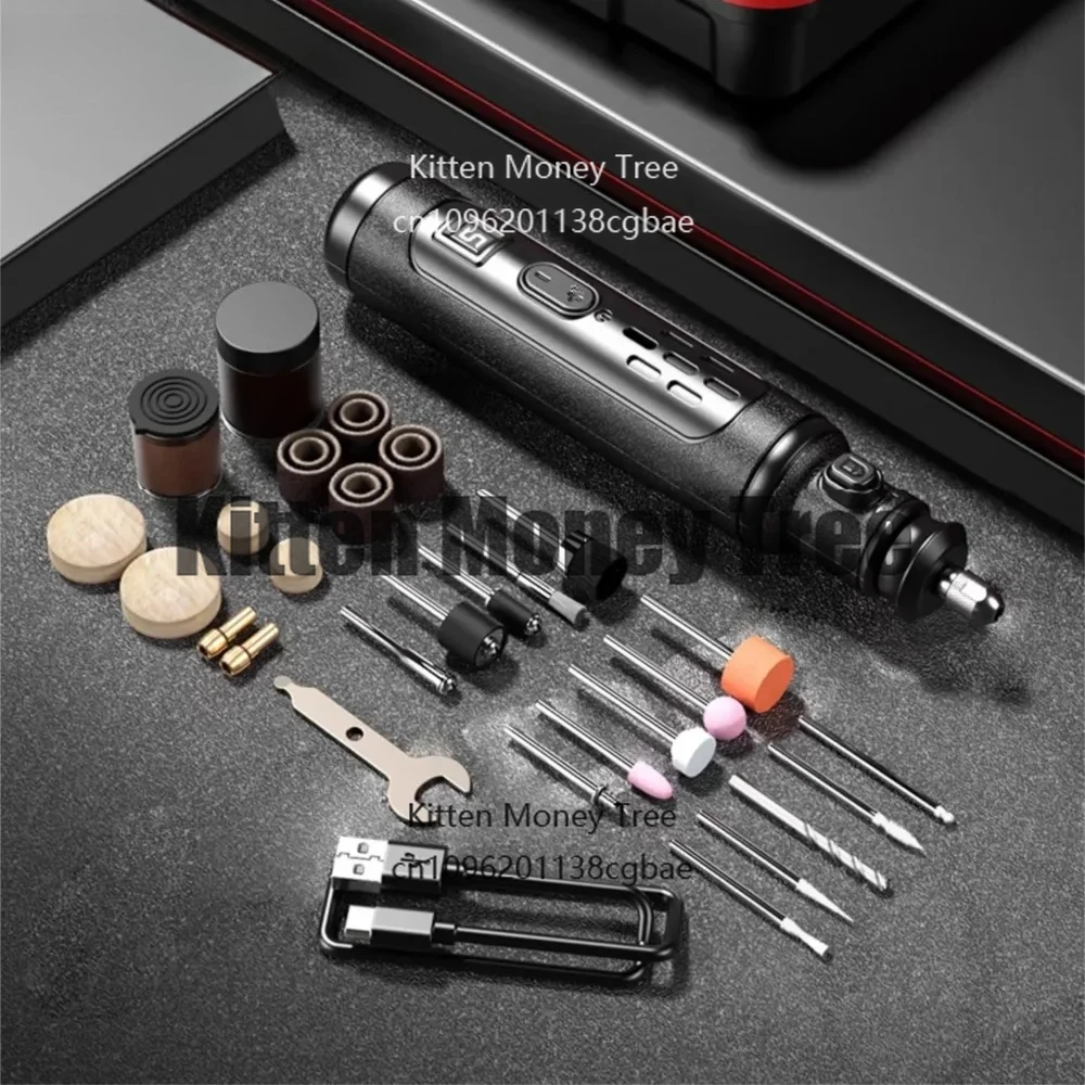 Аккумуляторная электродрель, набор электроинструментов, многофункциональный шлифовальный и гравировальный станок для дерева, нефрита, DIY-работ, электрическая дрель для гравировки
Аккумуляторная электродрель, набор электроинструментов, многофункциональный шлифовальный и гравировальный станок для дерева, нефрита, DIY-работ, электрическая дрель для гравировки