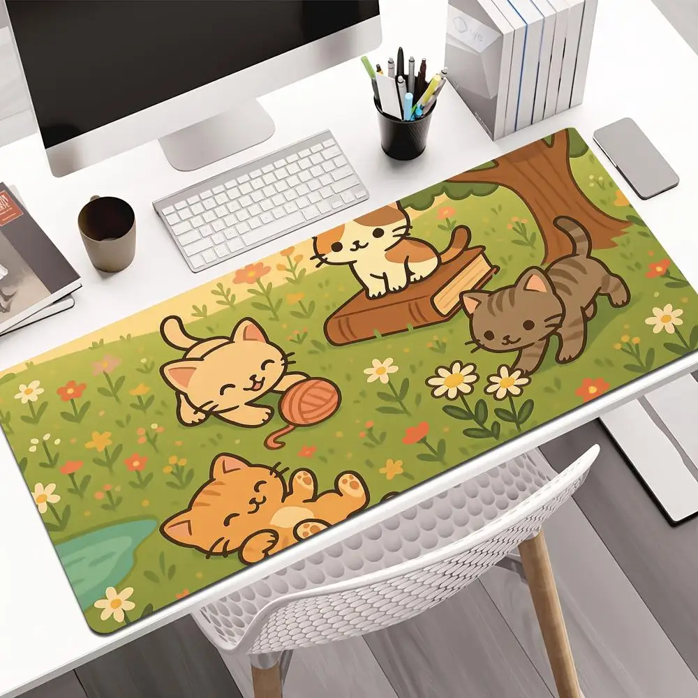 Cute and funny cat design anime Mouse Pad Desk Mat Gaming mat gamer pc accessories rubber anti-slip keypad expansion mousepad
Cute and funny cat design anime Mouse Pad Desk Mat Gaming mat gamer pc accessories rubber anti-slip keypad expansion mousepad