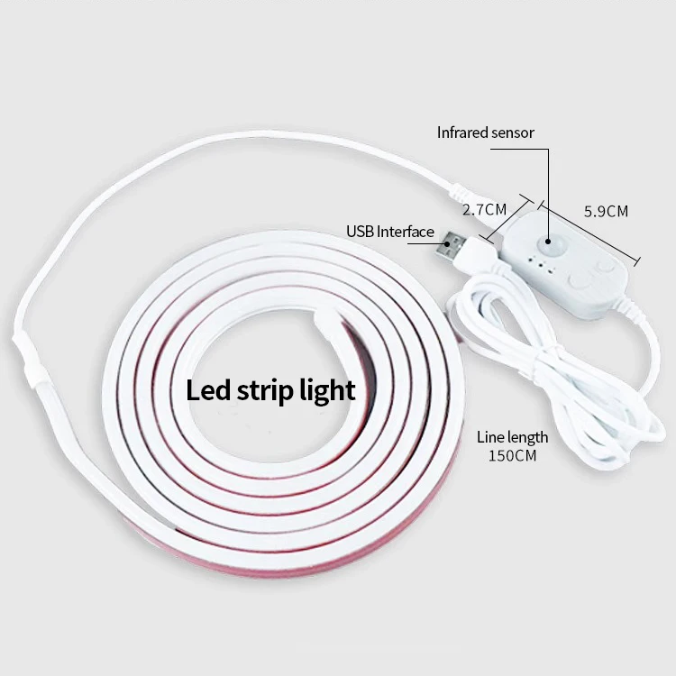 DC5V USB Motion Sensor Rechargeable led strip Kitchen Lighting Lamp Night Light Led Light Under Cabinet Light neon Sensor light
DC5V USB Motion Sensor Rechargeable led strip Kitchen Lighting Lamp Night Light Led Light Under Cabinet Light neon Sensor light