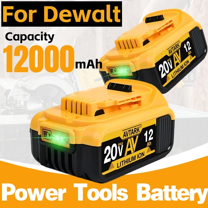 Original for Dewalt 20V 8.0Ah Lithium-ion Battery 8000mAh Fast Charge Compatible with DCB200 DCB205 DCB206 DCG405 DCF887
Original for Dewalt 20V 8.0Ah Lithium-ion Battery 8000mAh Fast Charge Compatible with DCB200 DCB205 DCB206 DCG405 DCF887