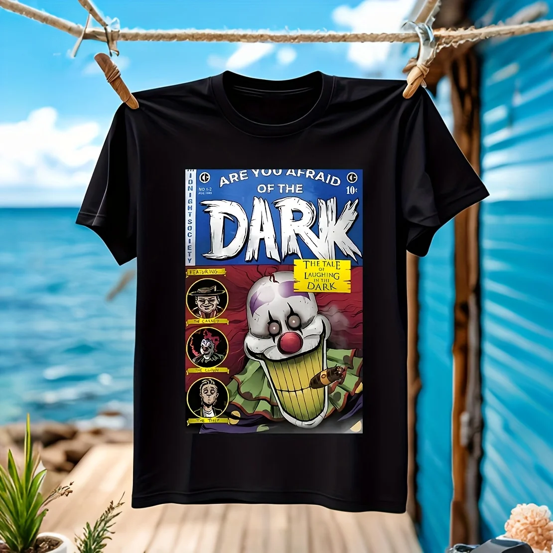 Мужская футболка Are You Afraid of the Dark, 100% хлопок, повседневная, дышащая, удобная, для активного отдыха, широкий размер, нейтральный цвет
Мужская футболка Are You Afraid of the Dark, 100% хлопок, повседневная, дышащая, удобная, для активного отдыха, широкий размер, нейтральный цвет