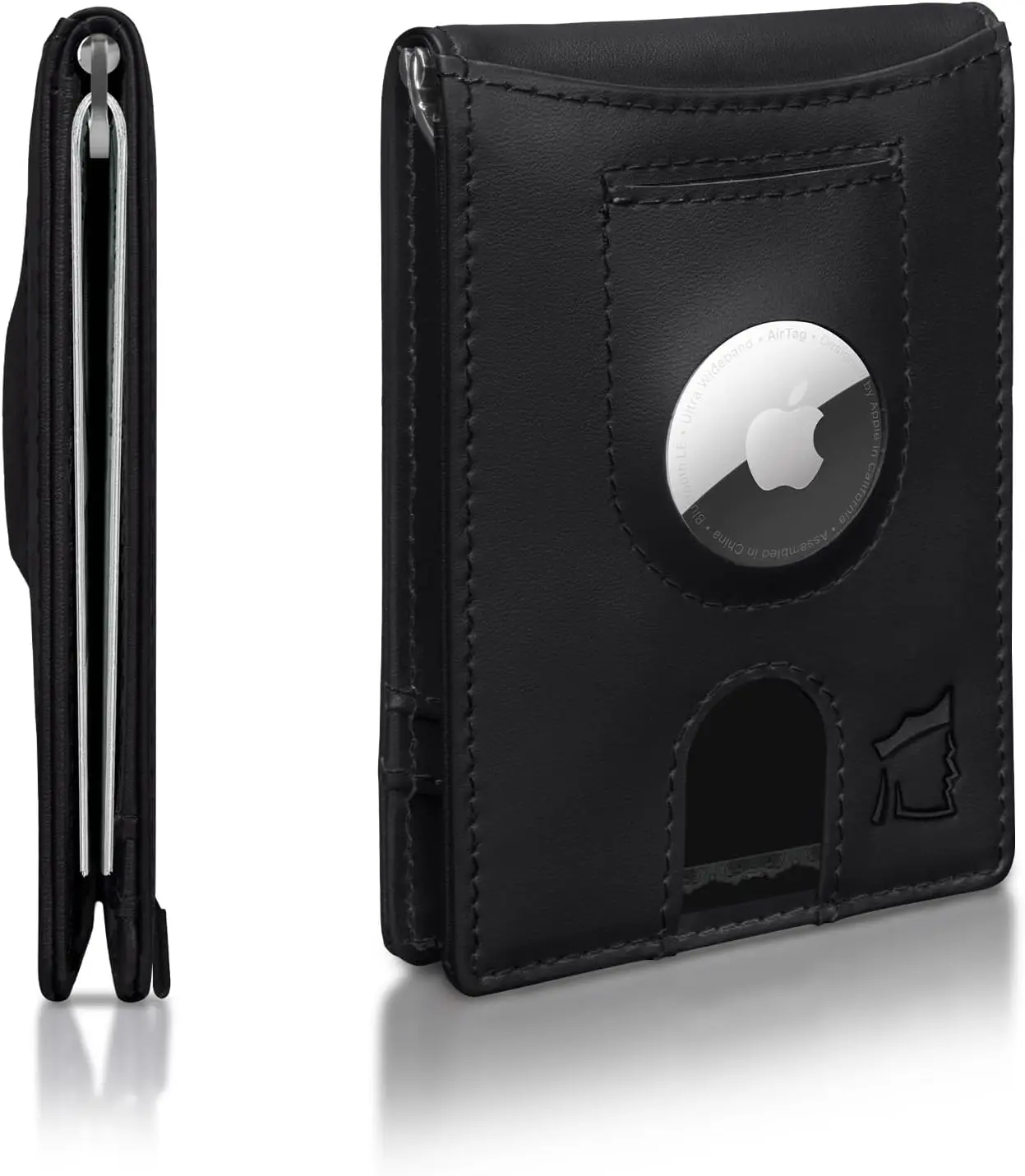 Smart RFID Blocking Leather Wallet with Airtag Holder & Money Clip - Minimalist Trackable Design for Men
Smart RFID Blocking Leather Wallet with Airtag Holder & Money Clip - Minimalist Trackable Design for Men