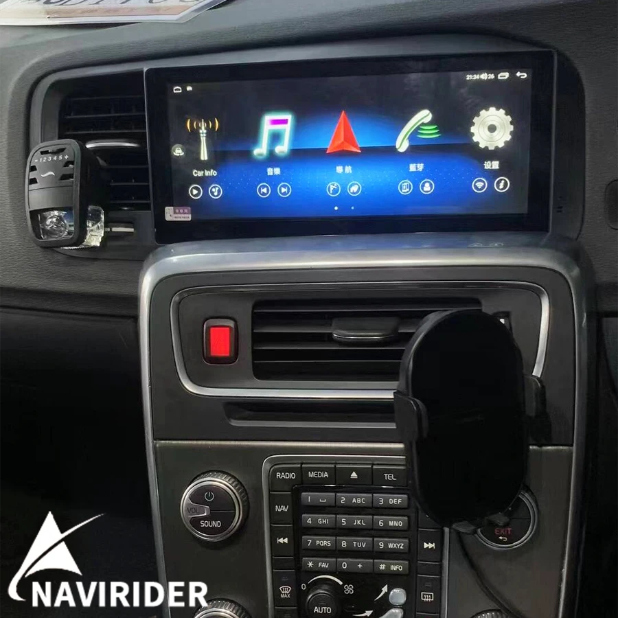 8,8-дюймовый Android Auto для Volvo S60 V60 2011-2019 GPS автомобильный радиоприемник мультимедийный плеер стерео навигация 4G WiFi DSP Carplay головное устройство 
8,8-дюймовый Android Auto для Volvo S60 V60 2011-2019 GPS автомобильный радиоприемник мультимедийный плеер стерео навигация 4G WiFi DSP Carplay головное устройство