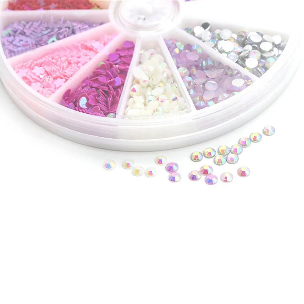 150Pcs Nail Art Material Set Nail Sequins Decoration Colorful Mixed Style Manicure Accessories DIY Home Store Rhinestones
150Pcs Nail Art Material Set Nail Sequins Decoration Colorful Mixed Style Manicure Accessories DIY Home Store Rhinestones